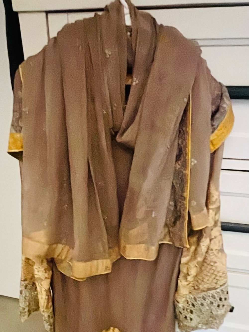 Beautiful Cheffon dress- 2 peace